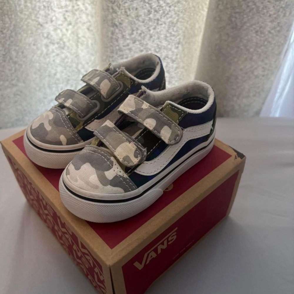 Camo Vans Toddler sz 5C